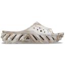 Crocs - Echo Marbled Slide Bone Multi - 40 / Marrón / Uni