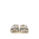 Crocs - Echo Marbled Slide Bone Multi - 40 / Marrón / Uni
