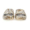Crocs - Echo Marbled Slide Bone Multi - 40 / Marrón / Uni
