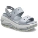 Crocs Gray Mega Crush Sandals