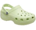 Crocs Green Classic Platform Clog
