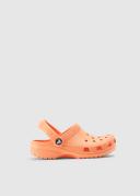 Crocs Kids' Classic Clog, Orange, 8