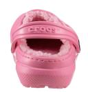 Crocs Kids Classic Lined Clog Pink Croslite Clogs