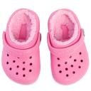 Crocs Kids Classic Lined Clog Pink Croslite Clogs