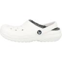 Crocs Kids Classic Lined Clog White/Grey Croslite Clogs