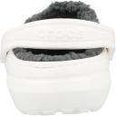 Crocs Kids Classic Lined Clog White/Grey Croslite Clogs