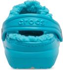 Crocs Kids Classic Lined Clog White/Grey Croslite Clogs