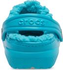 Crocs Kids Classic Lined Clog White/Grey Croslite Clogs