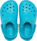 Crocs Kids Classic Lined Clog White/Grey Croslite Clogs