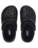 Crocs Kids' Classic Lined Clogs Black/Black C10