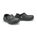Crocs Kids' Classic Lined Clogs Black/Black C13