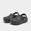 Crocs Kids' Classic Lined Clogs Black/Black C5