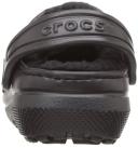 Crocs Kids' Classic Lined Clogs Black/Black C5