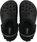Crocs Kids' Classic Lined Clogs Black/Black C5