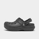 Crocs Kids' Classic Lined Clogs Black/Black C5