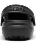 Crocs Kids' Classic Lined Clogs Black/Black C6