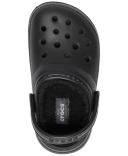Crocs Kids' Classic Lined Clogs Black/Black C8