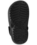 Crocs Kids' Classic Lined Clogs Black/Black C8