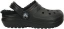Crocs Kids' Classic Lined Clogs Black/Black C9