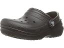 Crocs Kids' Classic Lined Clogs Black/Black J1
