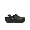 Crocs Kids' Classic Lined Clogs Black/Black J2