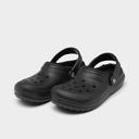 Crocs Kids' Classic Lined Clogs Black/Black J2