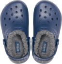 Crocs Kids' Classic Lined Clogs Navy C13