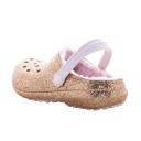 Crocs Kids Classic Lined Glitter Clog K Gold/Pink Croslite Clogs