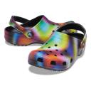 Crocs Kids’ Classic Solarized Clog; Black / Multi, C12