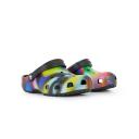 Crocs Kids’ Classic Solarized Clog; Black / Multi, C12