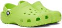 Crocs Kids Green Classic Clogs