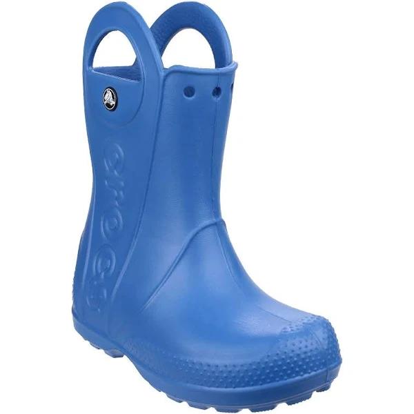 Crocs Kids Handle It Rain Boot Blue 13