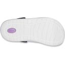 Crocs LiteRide Clog; Navy / Orchid, W8/M6
