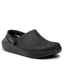 Crocs LiteRide Clog Sandals - Black/Grey