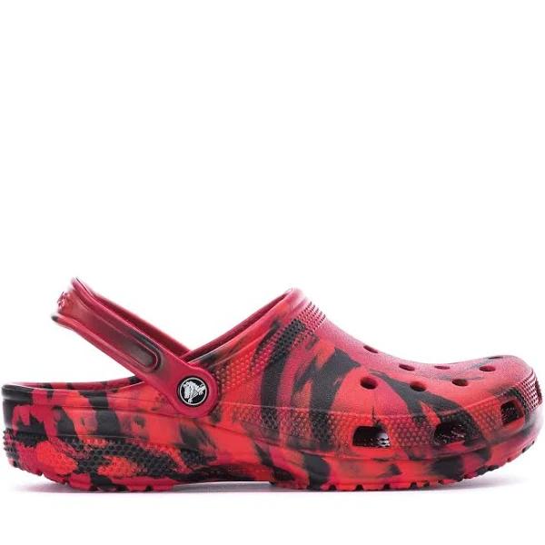 Crocs Marble Clog Pepper/Black Mens UK 10 - USA M11