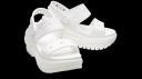 Crocs Mega Crush Sandal White Size 11 - Platypus | AfterPay Available