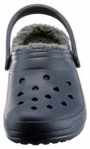 Crocs Navy Classic Lined Clogs