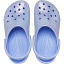 Crocs Purple Classic Glitter Clogs