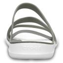 Crocs Swiftwater Sandals - Smoke & White