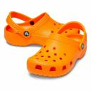Crocs Toddler Classic Clog in Orange Zing