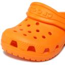 Crocs Toddler Classic Clog in Orange Zing