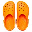 Crocs Toddler Classic Clog in Orange Zing