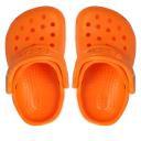 Crocs Toddler Classic Clog in Orange Zing