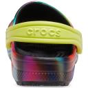 Crocs Toddler Classic Solarized Clog, Black/Multi, C6