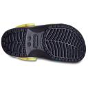 Crocs Toddler Classic Solarized Clog, Black/Multi, C6