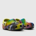 Crocs Toddler Classic Solarized Clog, Black/Multi, C6