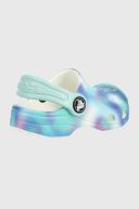 Crocs Toddler Classic Solarized Clog, White/Multi, C6