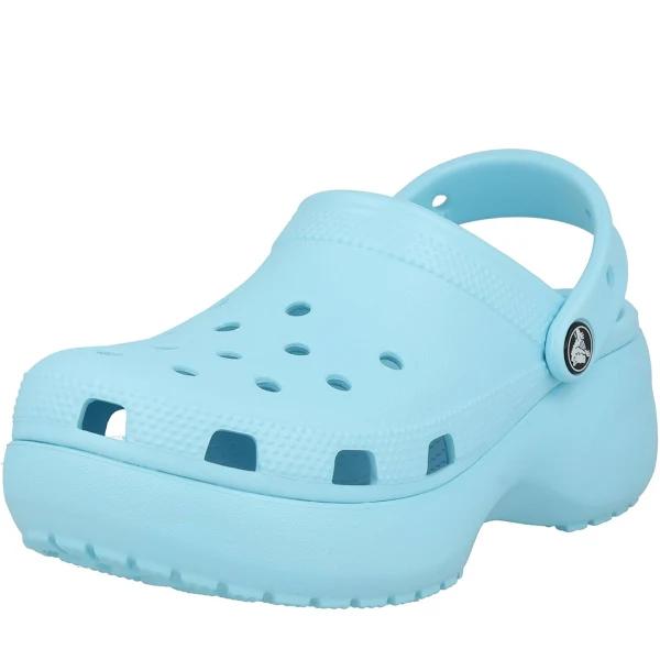 Crocs Women's Classic Platform Clog; Arctic, W11