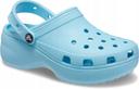 Crocs Women's Classic Platform Clog; Arctic, W6