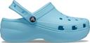 Crocs Women's Classic Platform Clog; Arctic, W6